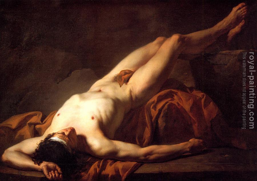 Jacques-Louis David : Nude Study of Hector